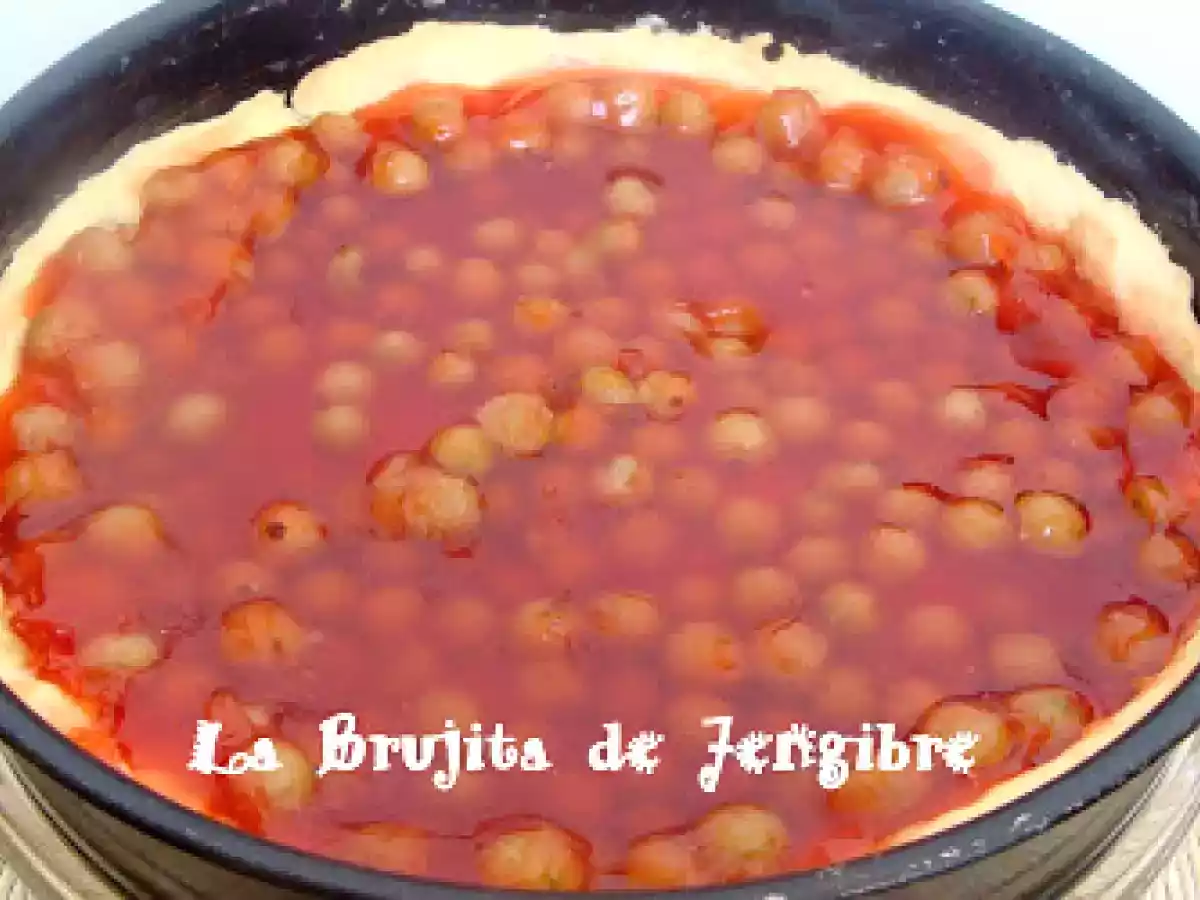 KUCHEN DE GROSELLAS ESPINOSAS O UVA ESPINA...STACHELBEER-TORTE!!! - foto 11