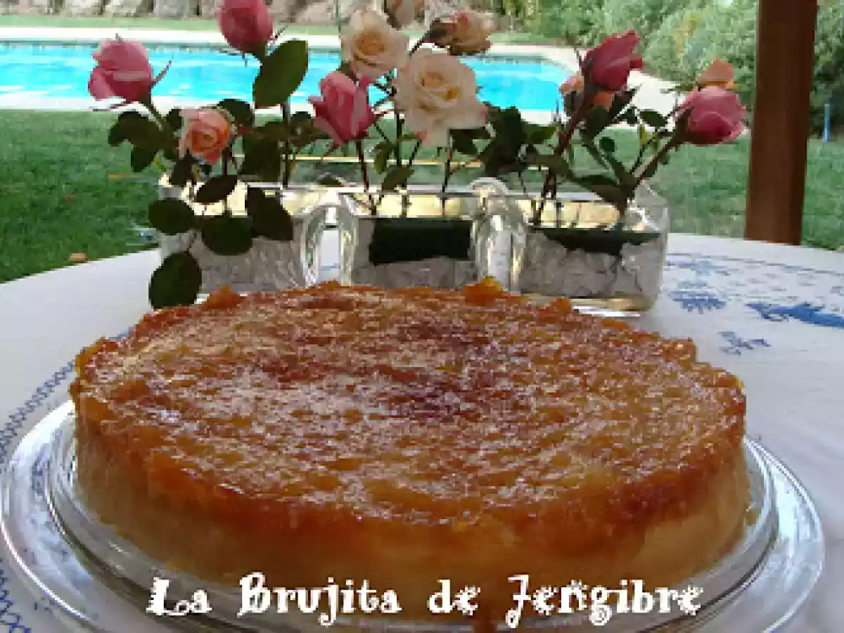 KUCHEN DE MANZANAS CARAMELIZADAS...UN HECHIZO DE LUJO!!!