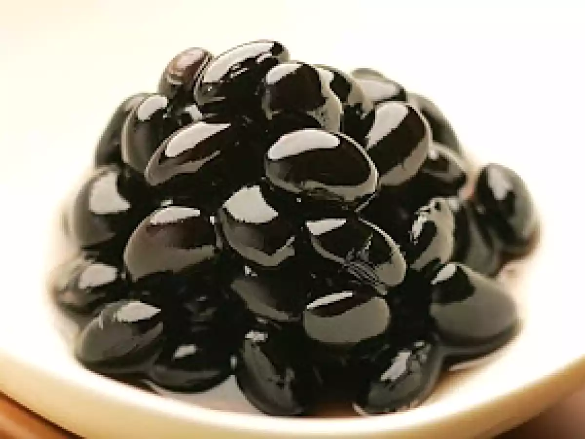 Kuromame - Judías negras de soja cocidas