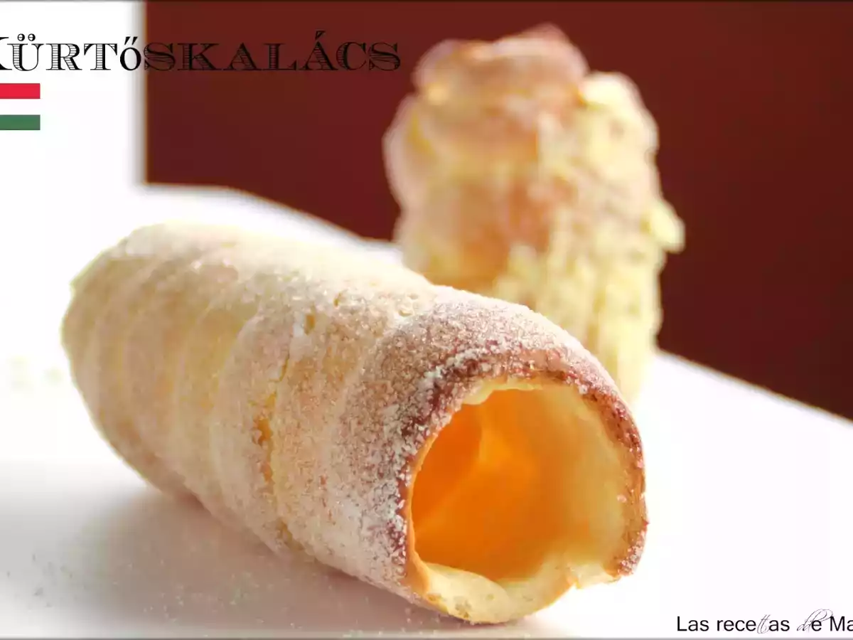 Kürtőskalács, Pasteles de chimenea