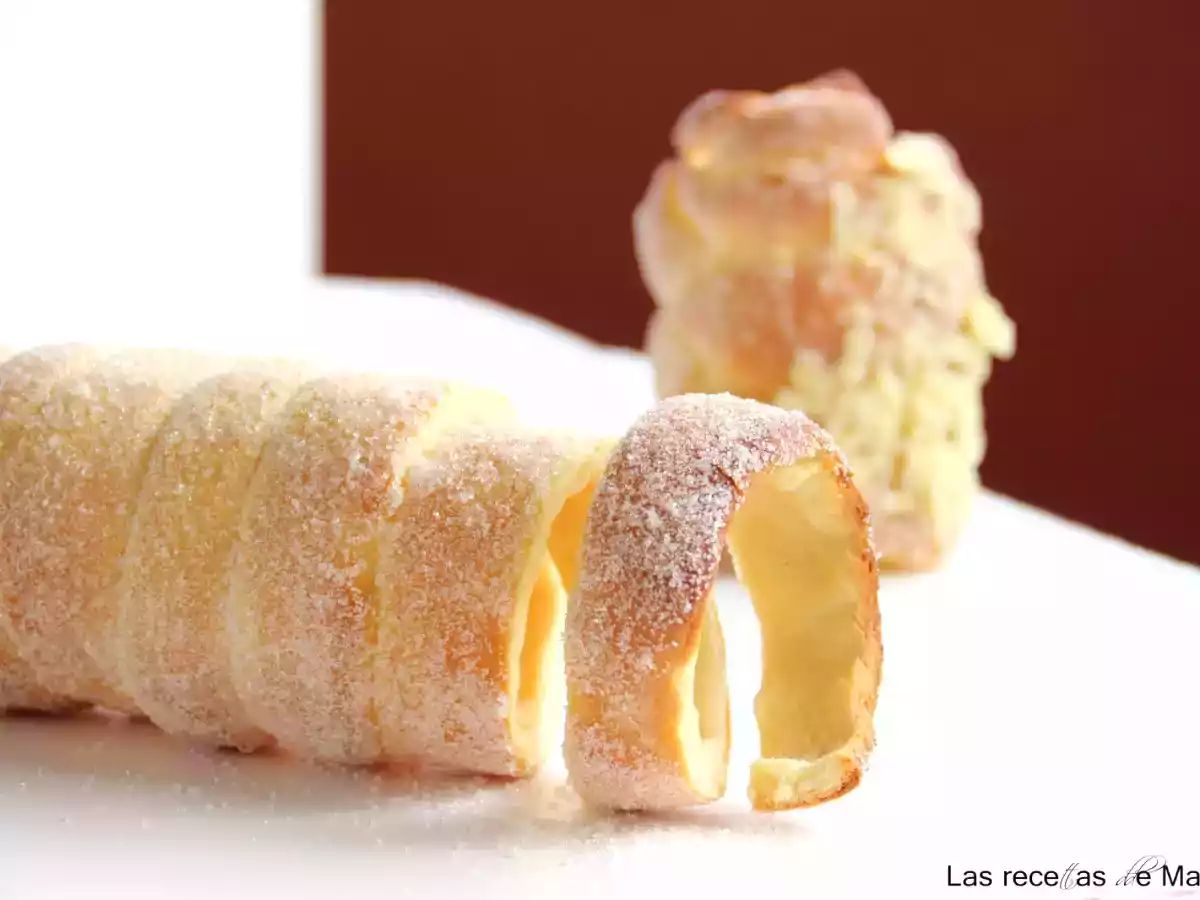 Kürtőskalács, Pasteles de chimenea - foto 2