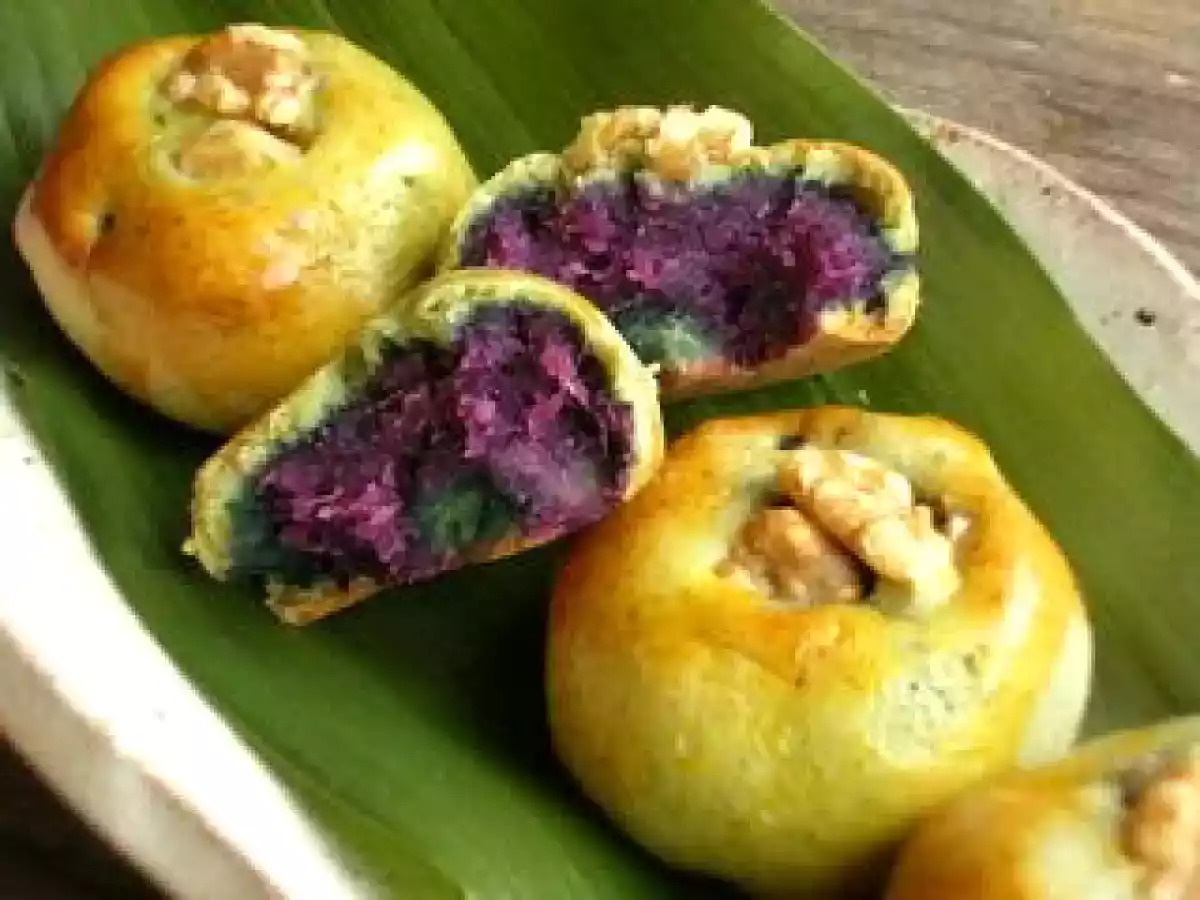 Kurumi manju - Pastelitos de nueces