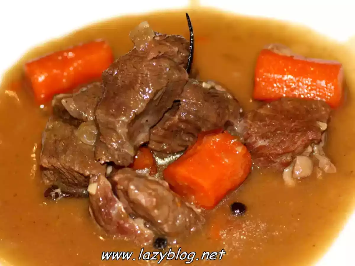 La carne guisada de la abuela. Receta paso a paso