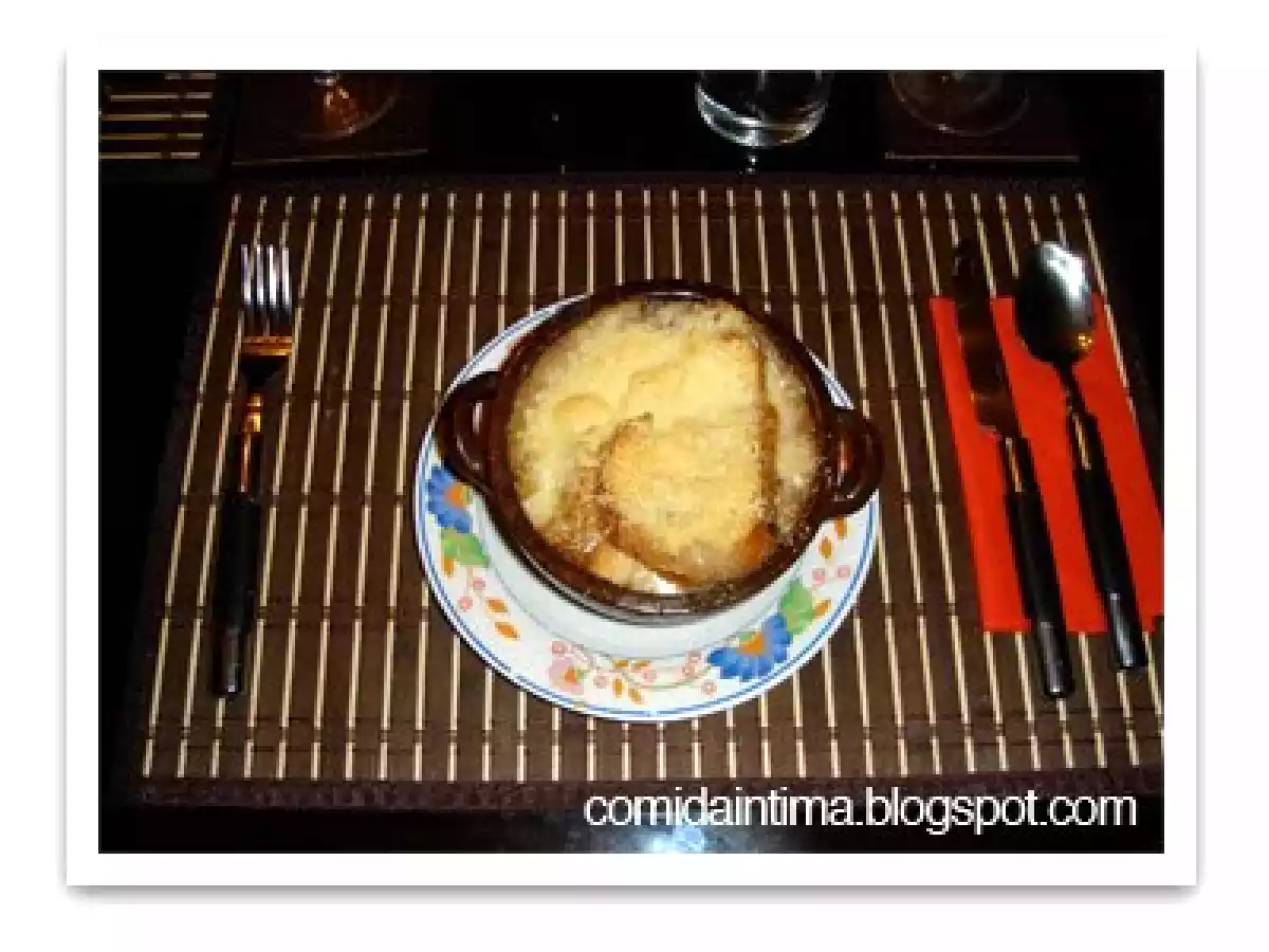 La famosa sopa de cebolla de Julia Child