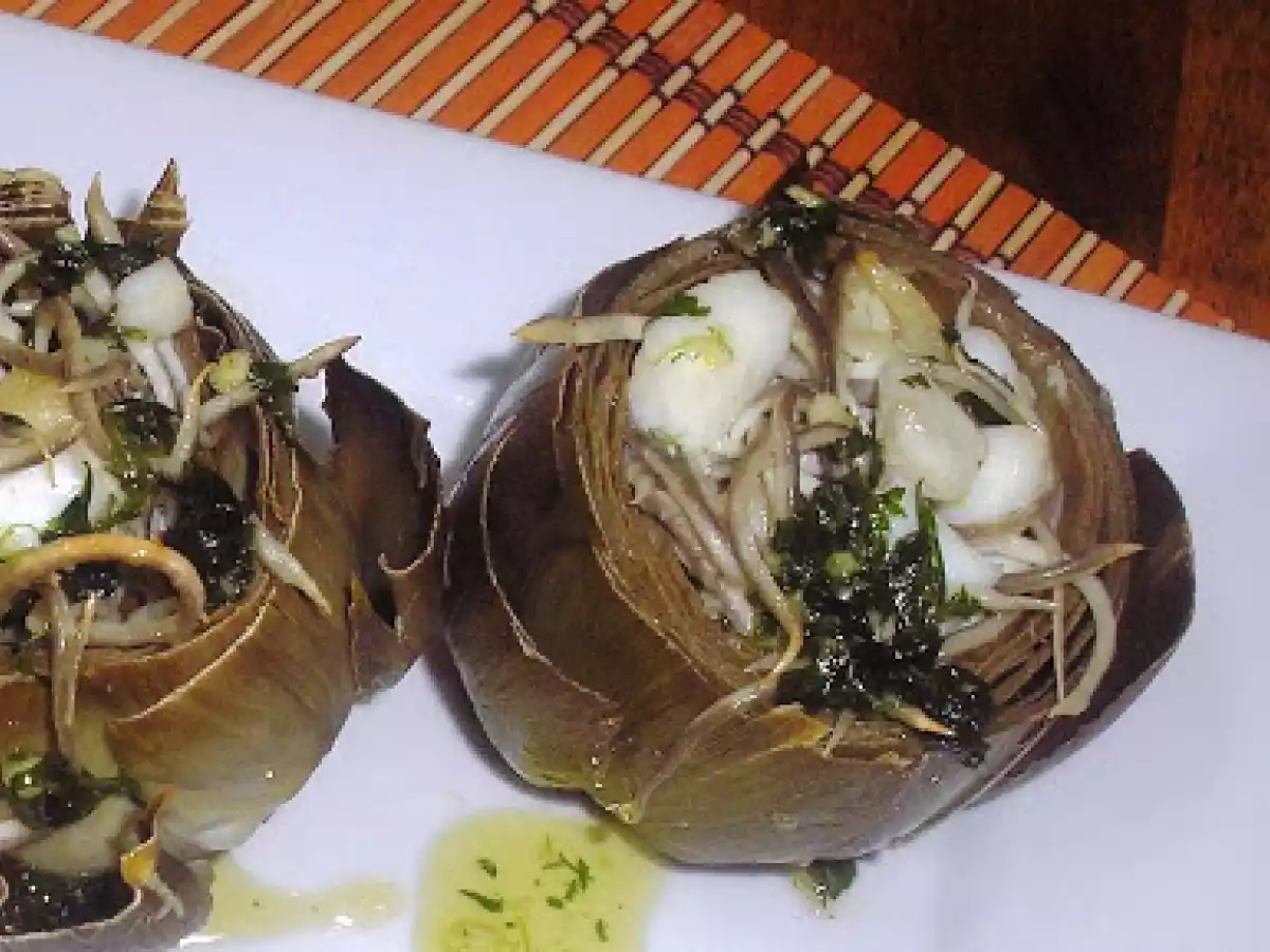 LA ÚLTIMA RECETA DE ALCACHOFAS POR ESTE AÑO.