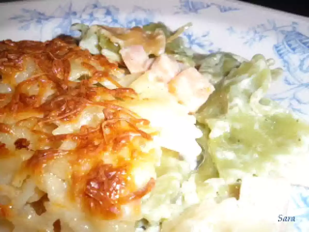 Lacitos gratinados con salmón
