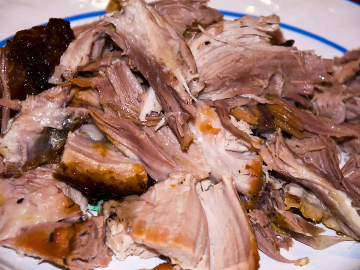 Lacón asado al horno