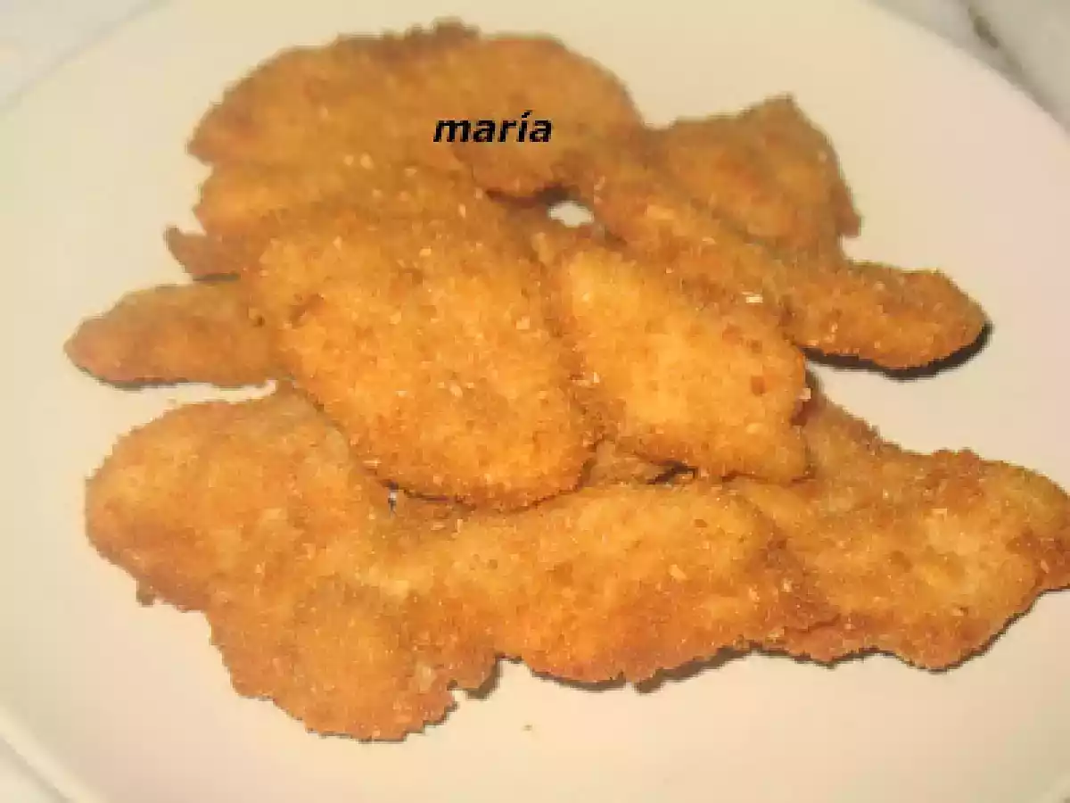 Lagrimitas de pollo empanadas con cacahuetes y queso - foto 3