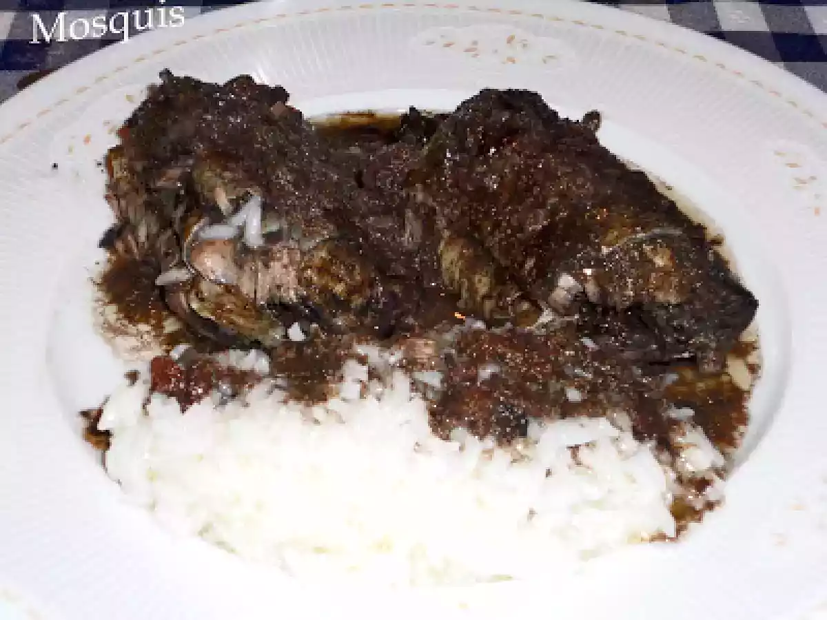 Lamprea a la bordalesa