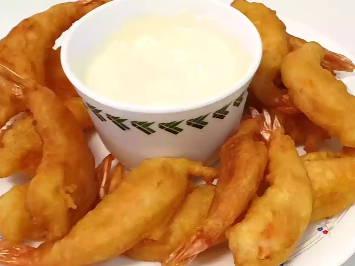 Langostinos a la gabardina