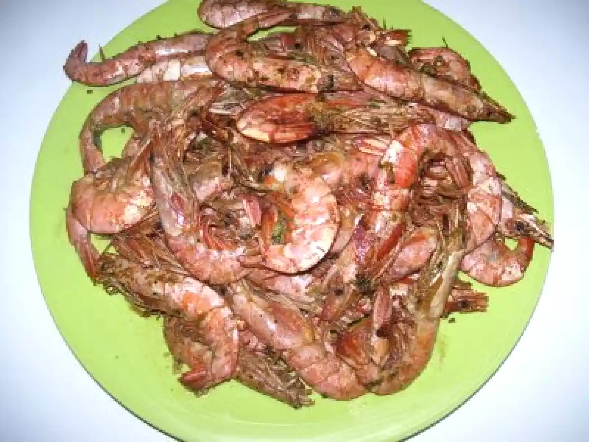 LANGOSTINOS AL HORNO