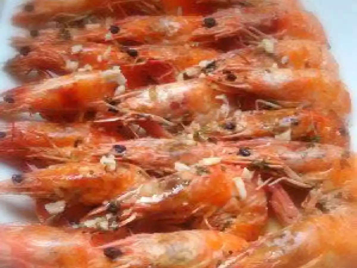 Langostinos al horno