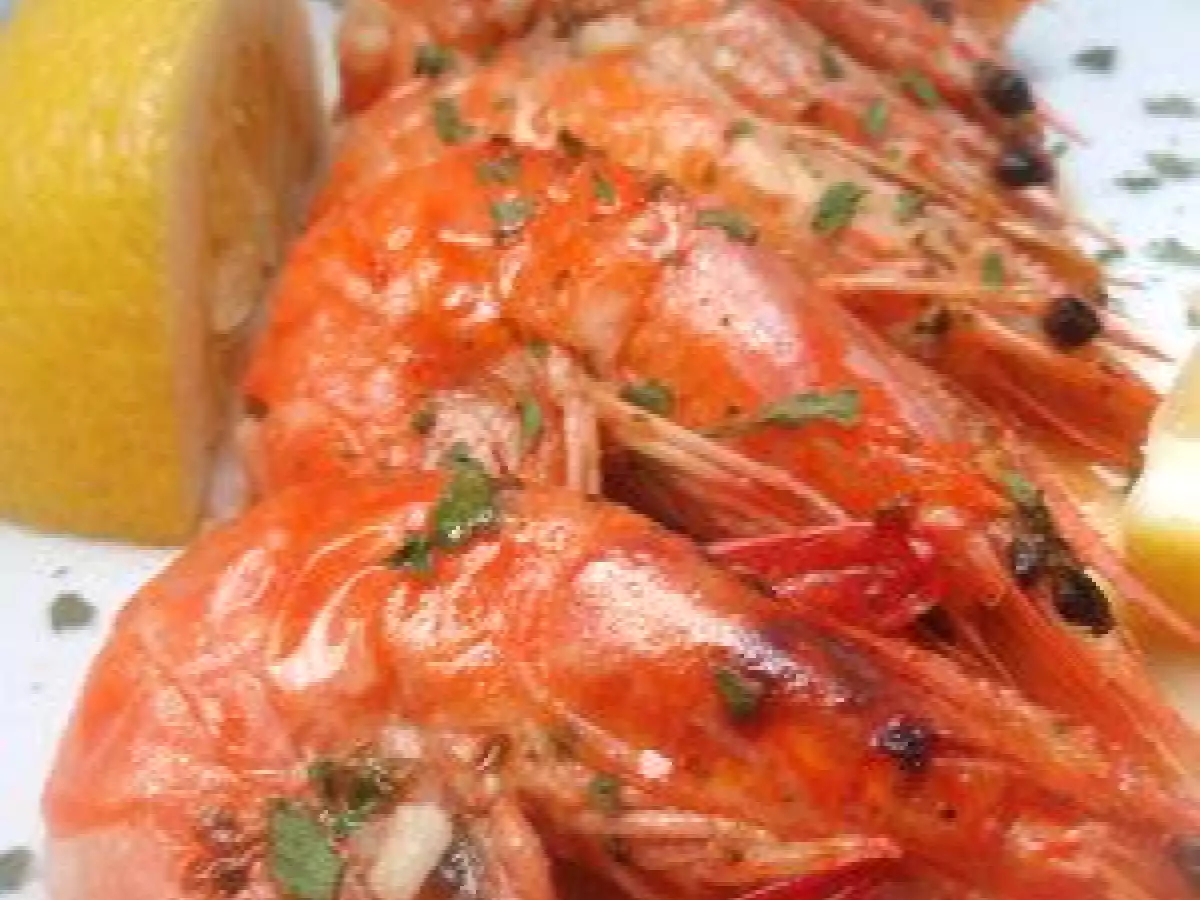 Langostinos al horno - foto 2