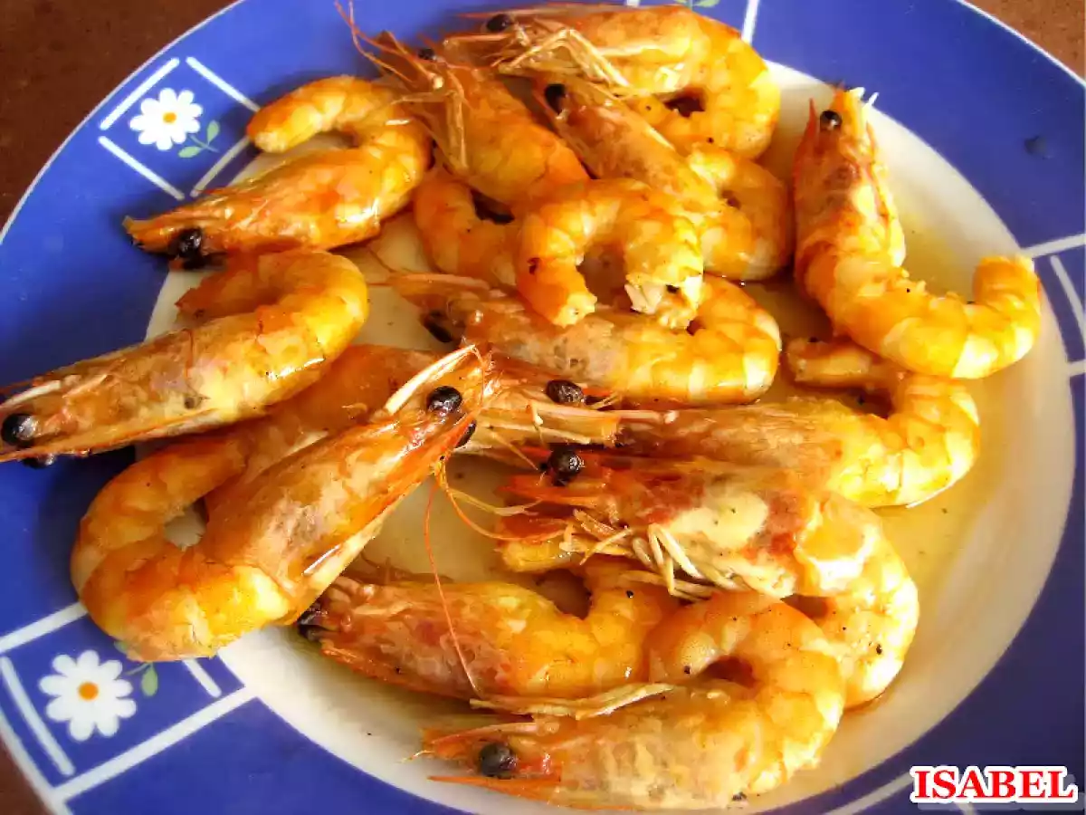 Langostinos al horno missis