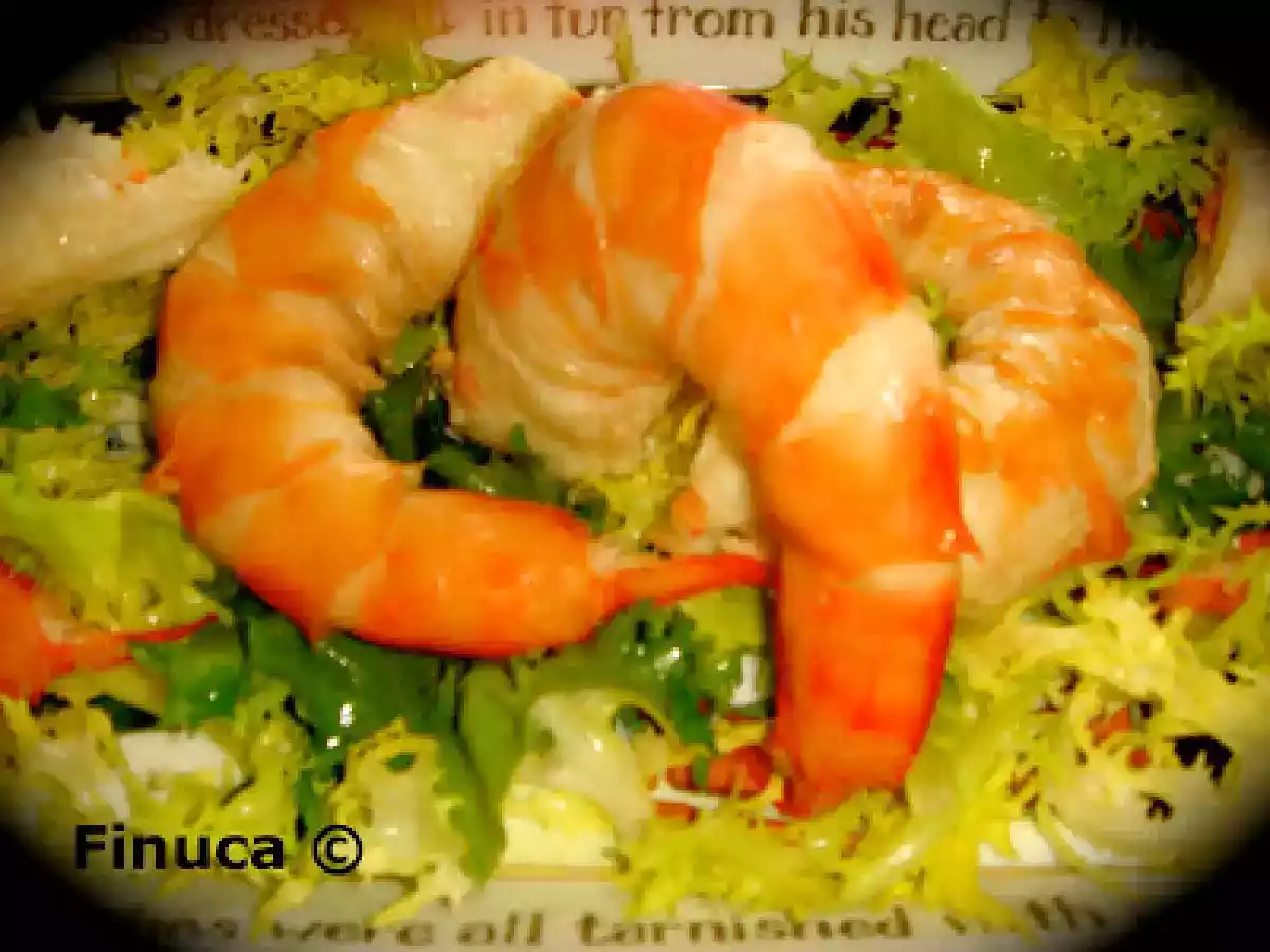 Langostinos cocidos navidad