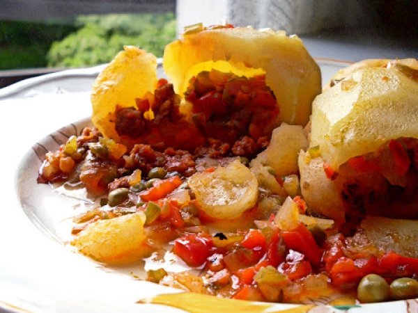 Las Patatas Rellenas de Chorizo de mi Abuela