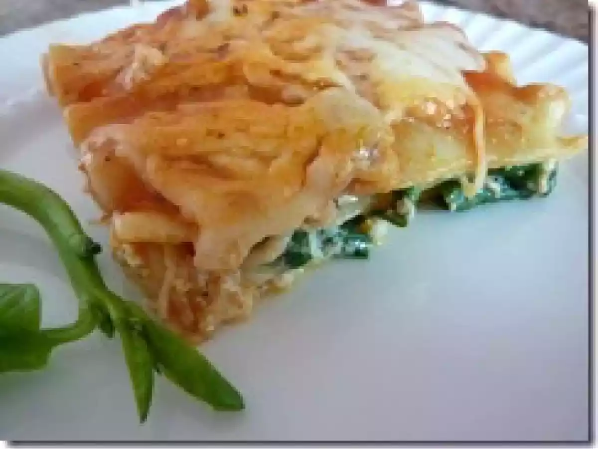 Lasagna de queso ricota y espinaca - foto 5