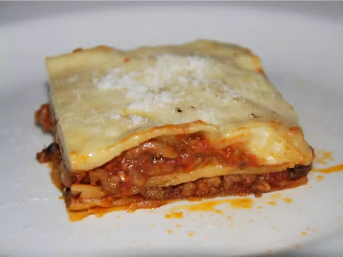 Lasagna rápida