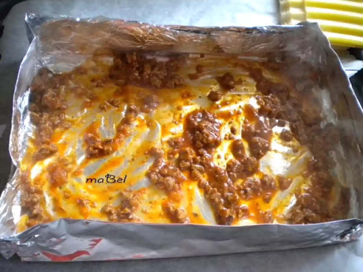 Lasagna rápida de carne con placas precocidas - foto 7