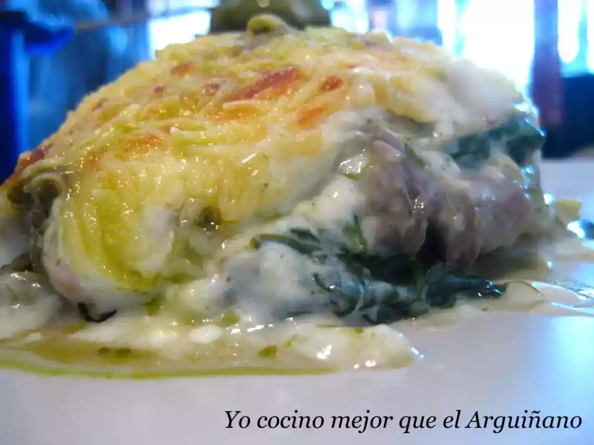 Lasaña al Pesto