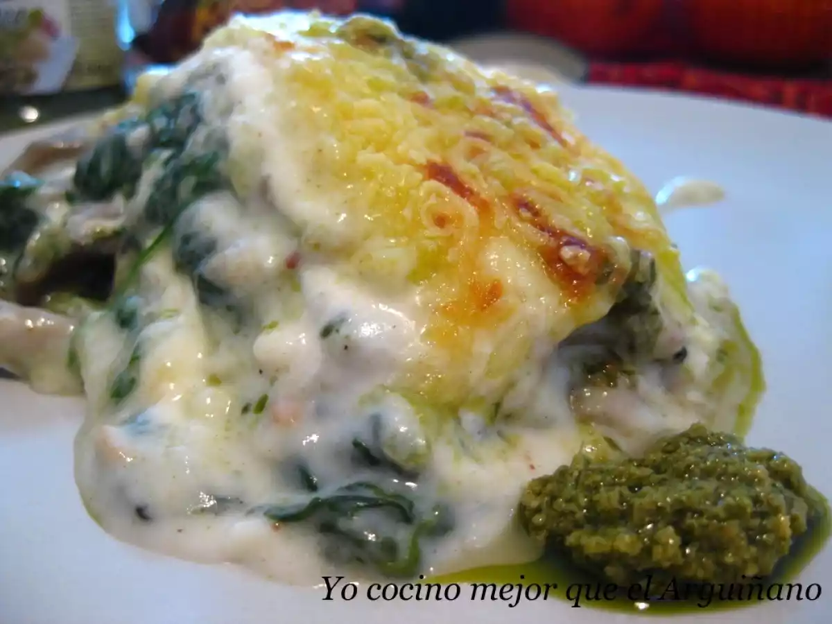 Lasaña al Pesto - foto 2