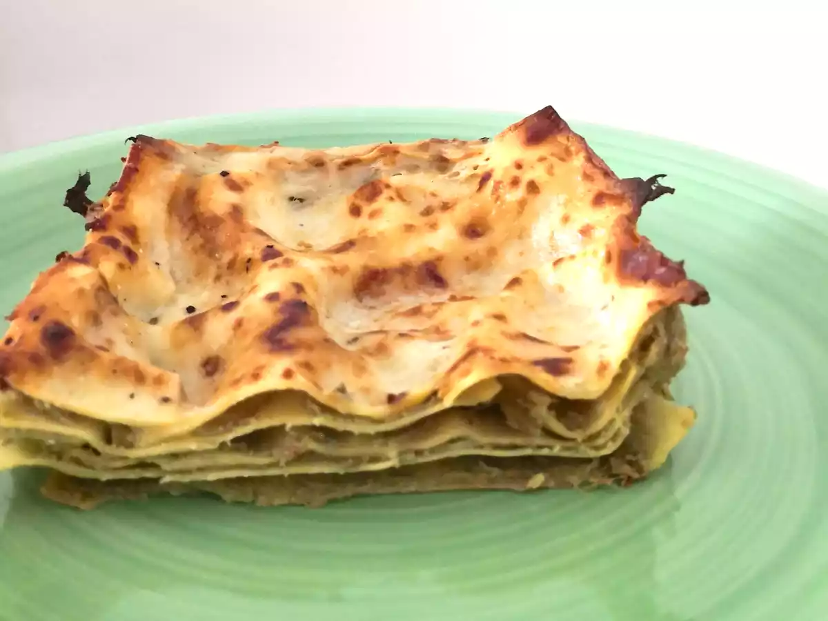 Lasaña con alcachofas y ricotta - foto 2