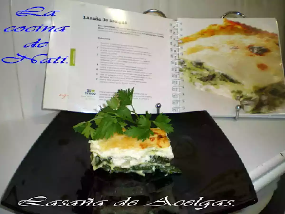 LASAÑA DE ACELGAS.