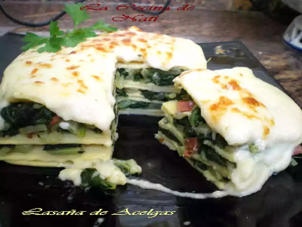 LASAÑA DE ACELGAS 2 - foto 2