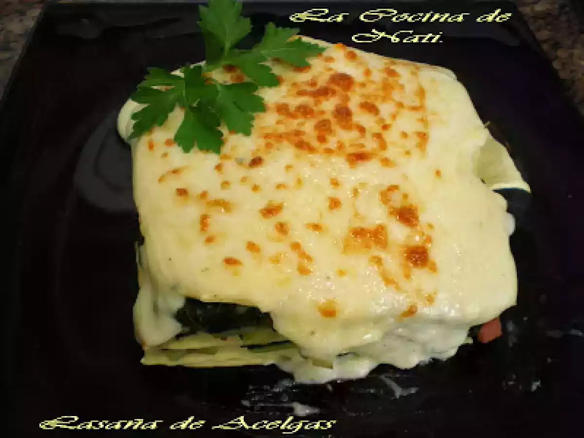 LASAÑA DE ACELGAS 2 - foto 4