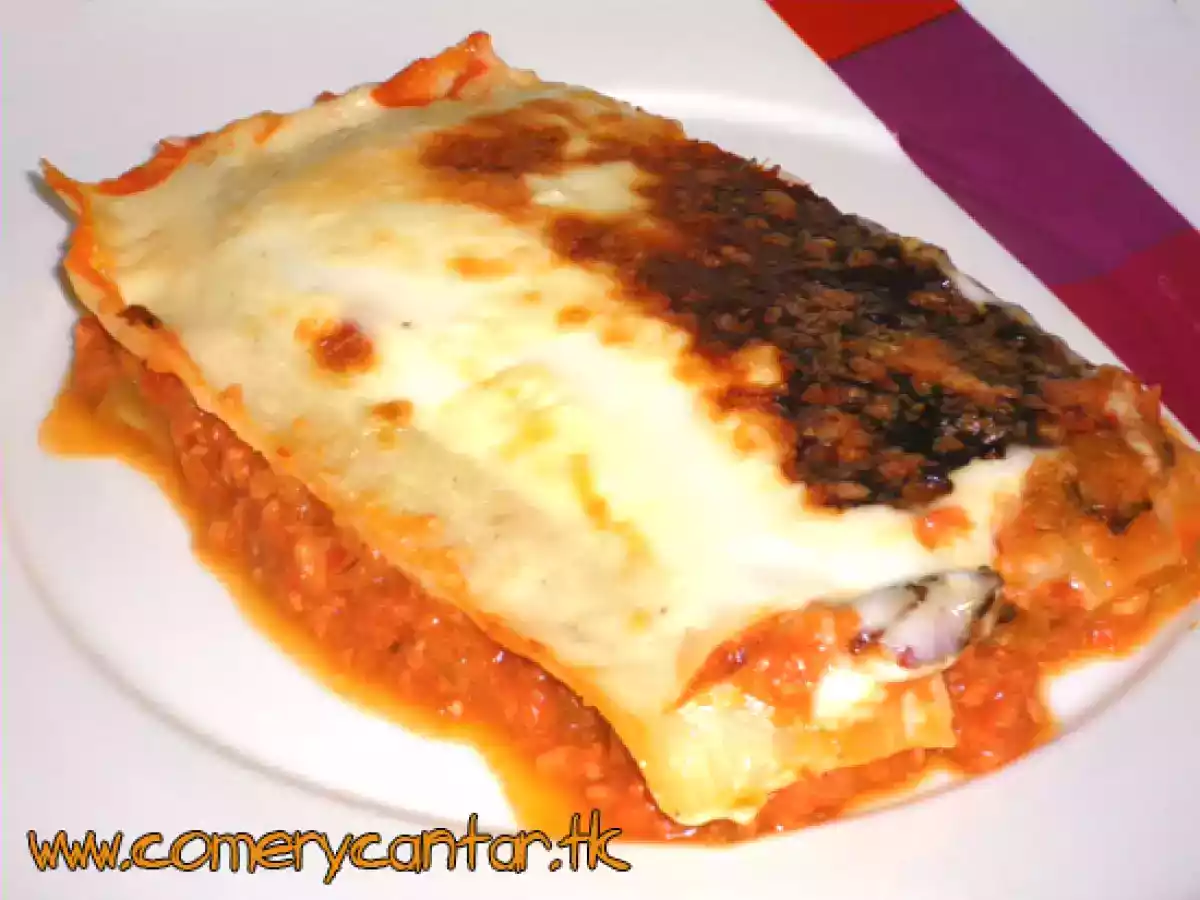 Lasaña de carne y verduras - foto 2