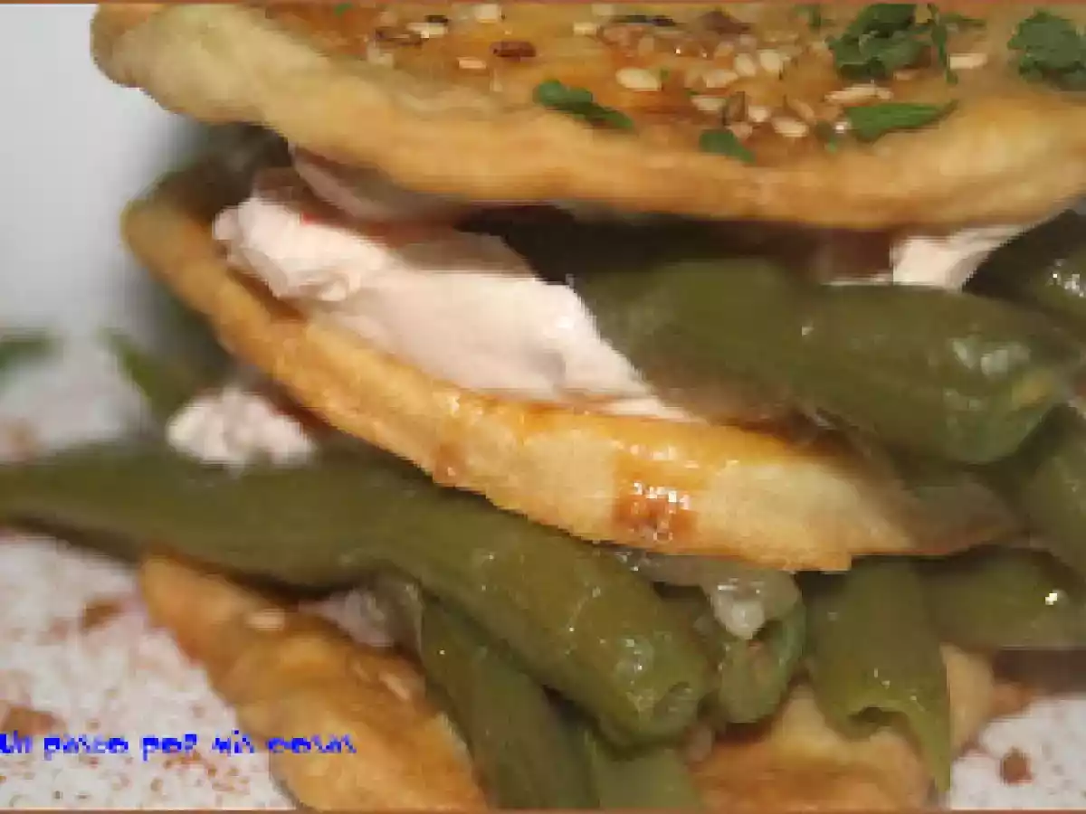 LASAÑA DE JUDIAS VERDES