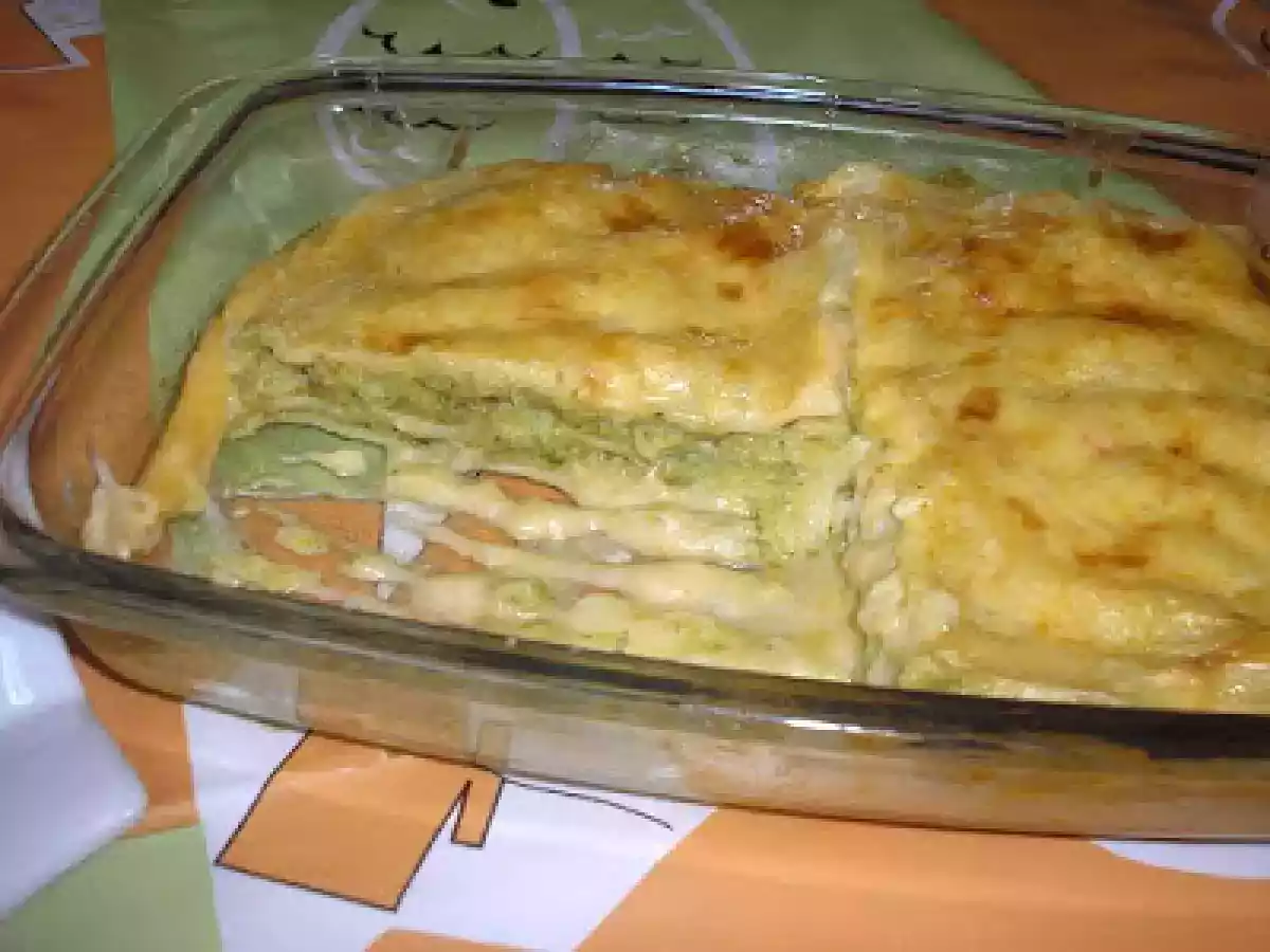 LASAÑA DE MERLUZA Y BRÓCOLI - foto 2