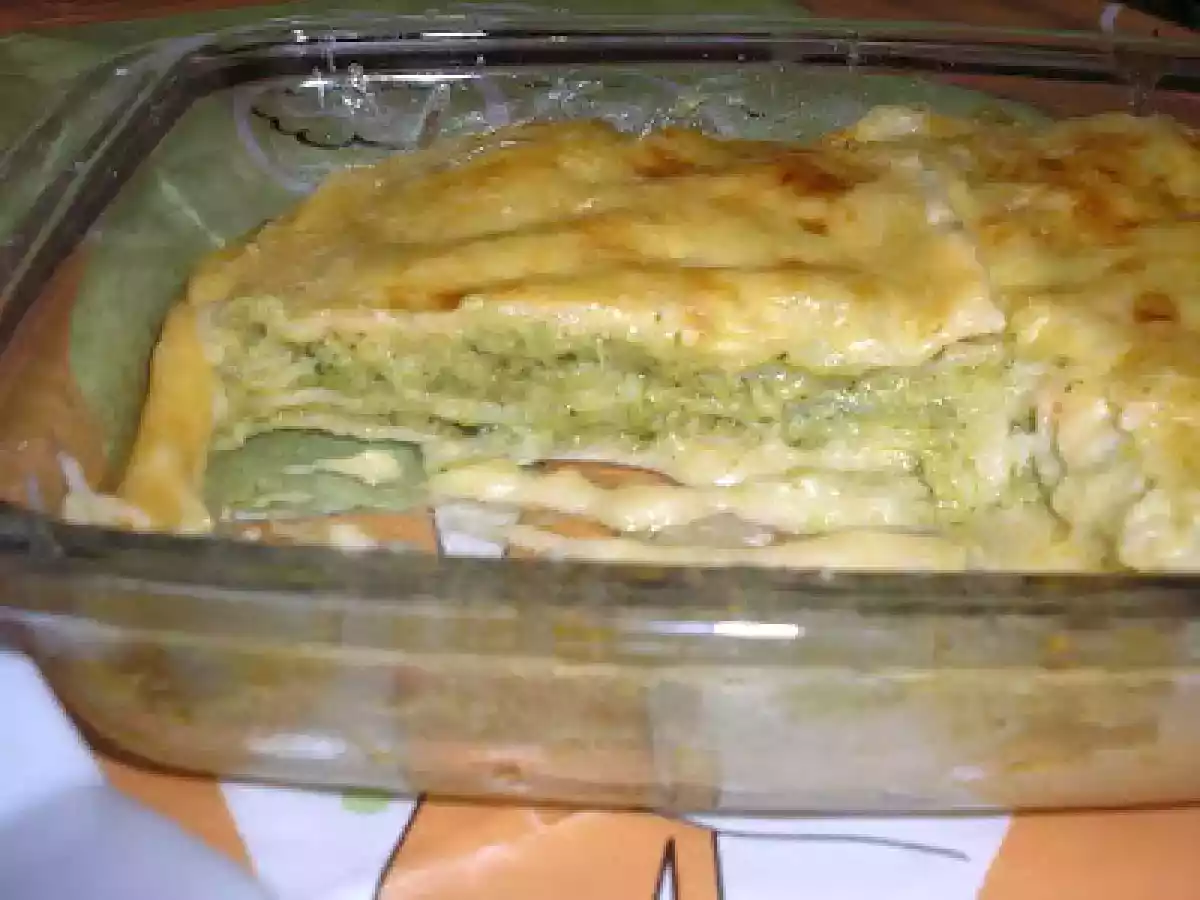 LASAÑA DE MERLUZA Y BRÓCOLI - foto 3