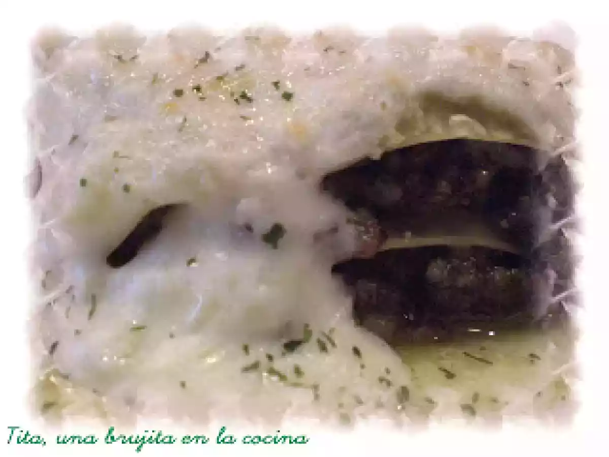 Lasaña de morcilla - foto 2