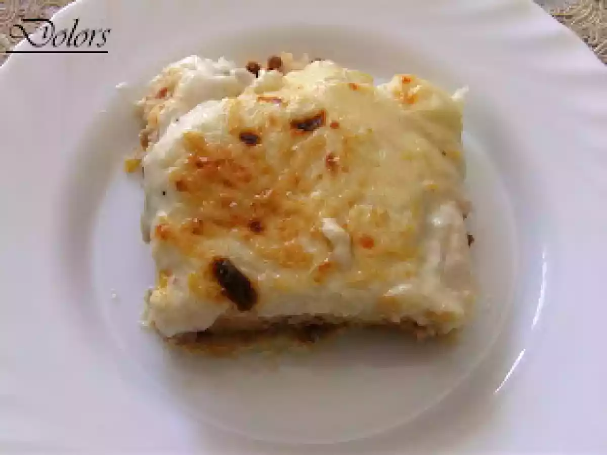 Lasaña de patata y carne - foto 2