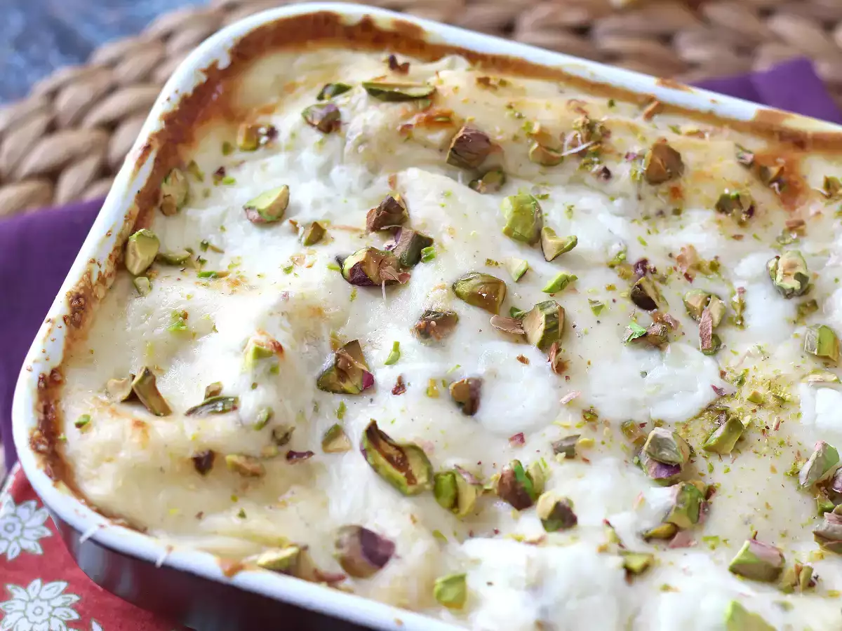 Lasaña de salmón con burrata y pistachos: fácil, elegante y muy cremosa - foto 2