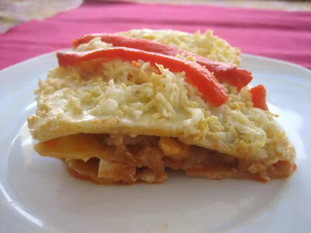 Lasaña de verano (sin horno)