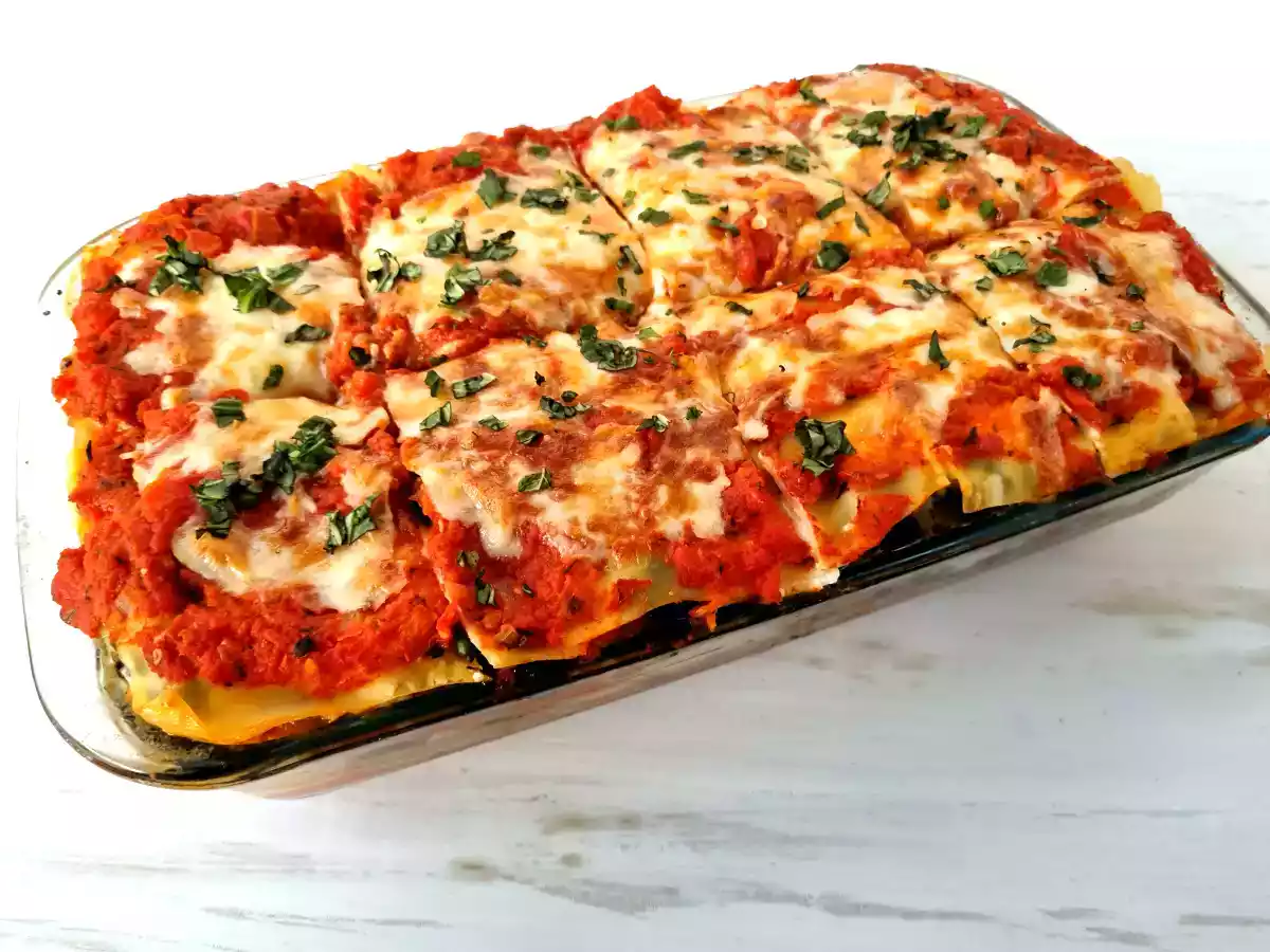 Lasaña de verduras - foto 2