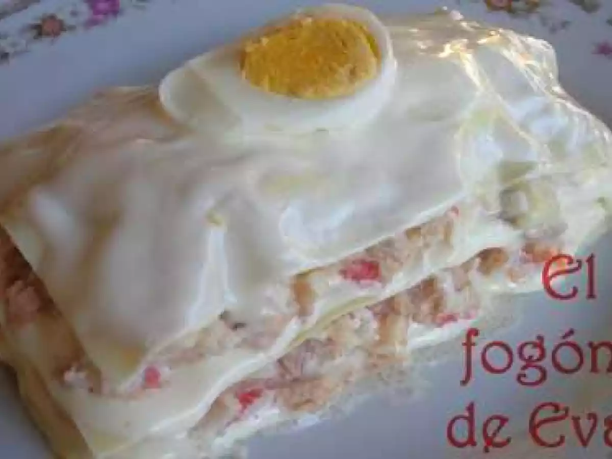 LASAÑA FRIA DE ATUN
