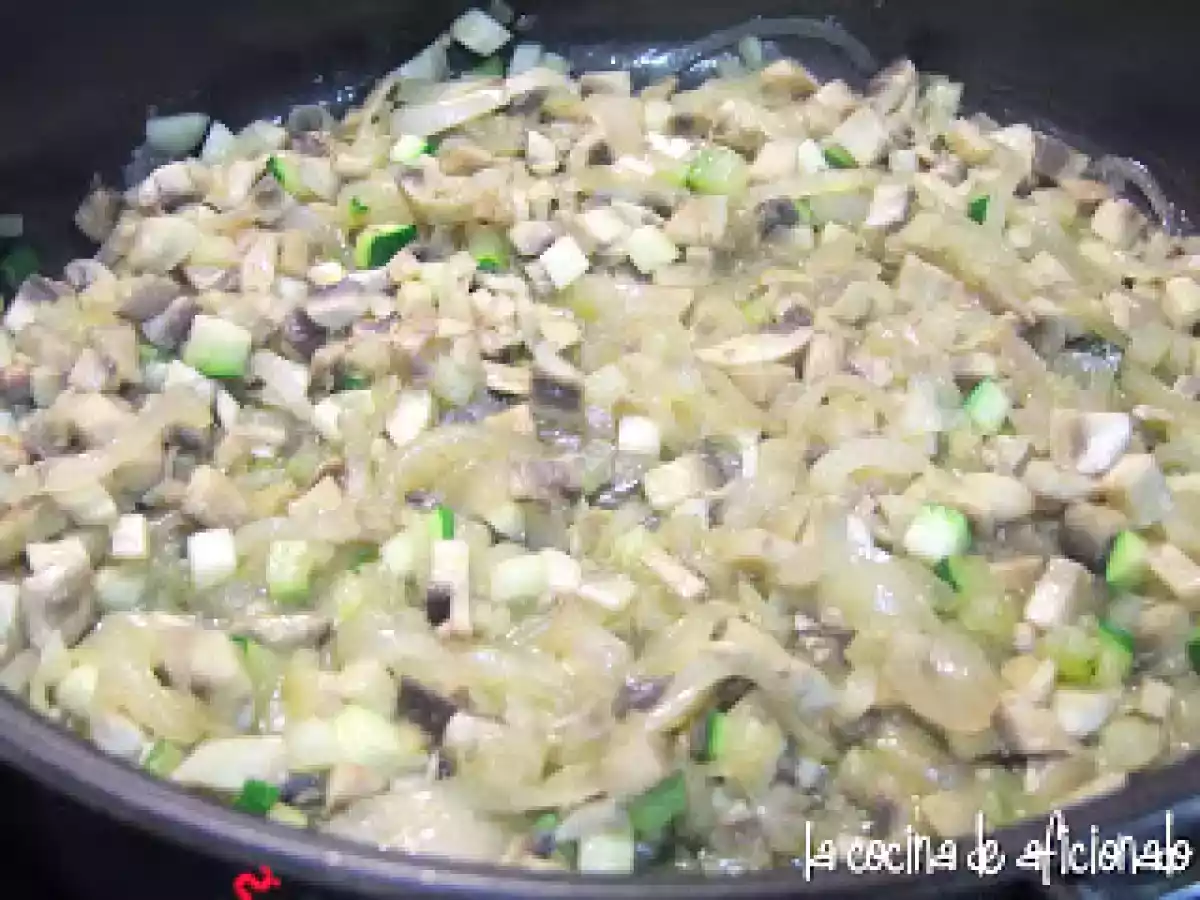 Lasaña mixta de carne y verduras - foto 5