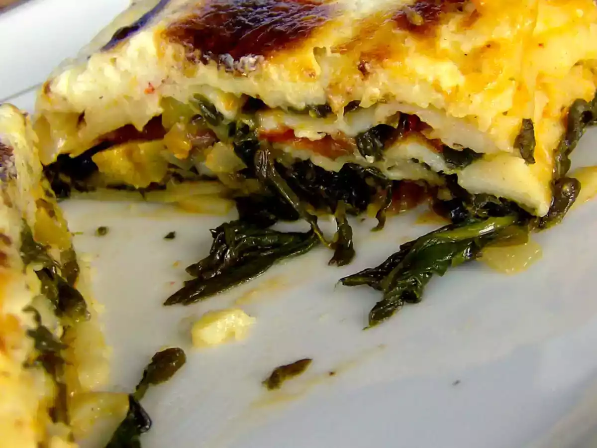 Lasaña vegetariana - foto 2