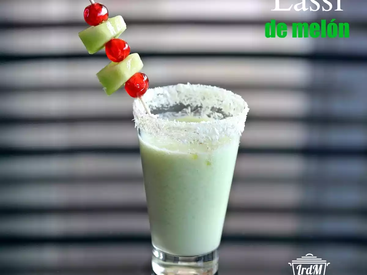 Lassi de melón delicioso