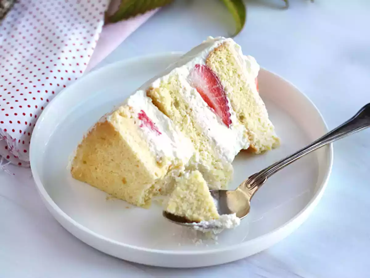 Layer cake de fresas y crema mascarpone - foto 7