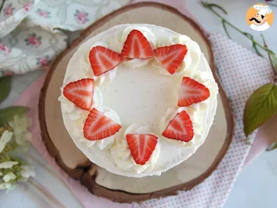 Layer cake de fresas y crema mascarpone - foto 6
