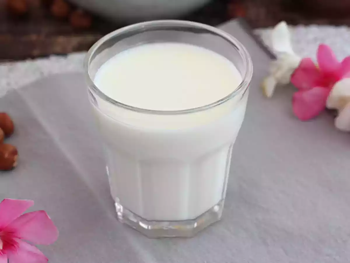 Leche de almendras casera (sin lactosa)