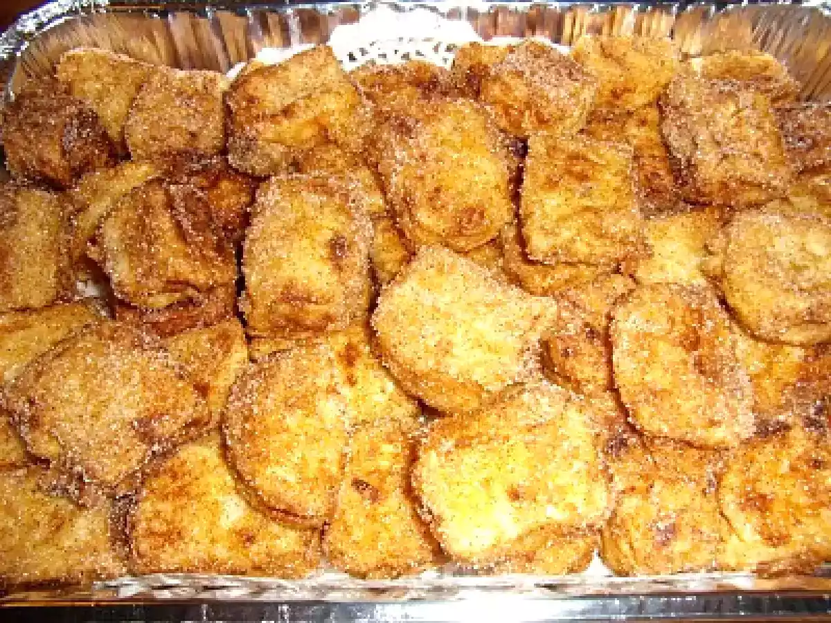 Leche frita de la abuela