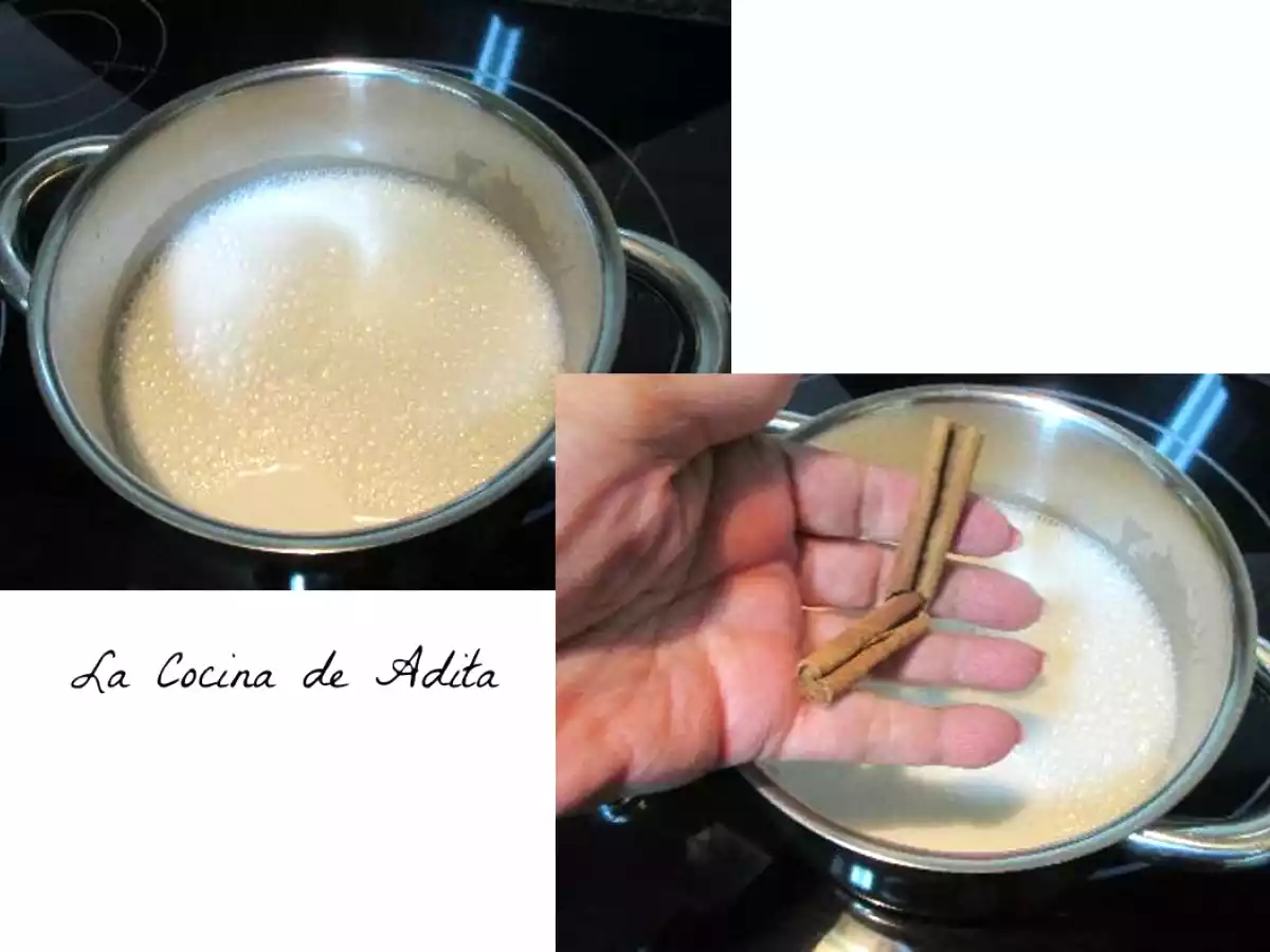 Leche merengada, con leche desnatada - foto 2