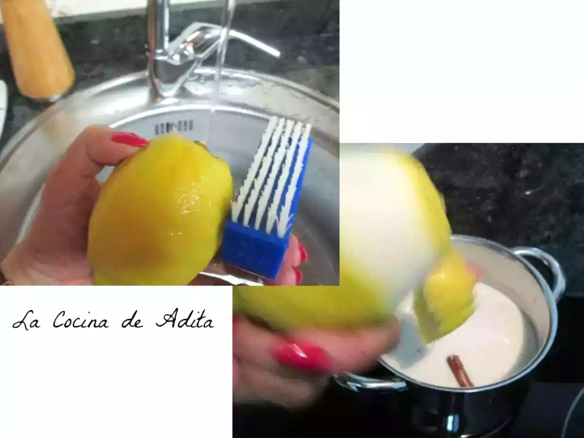 Leche merengada, con leche desnatada - foto 3