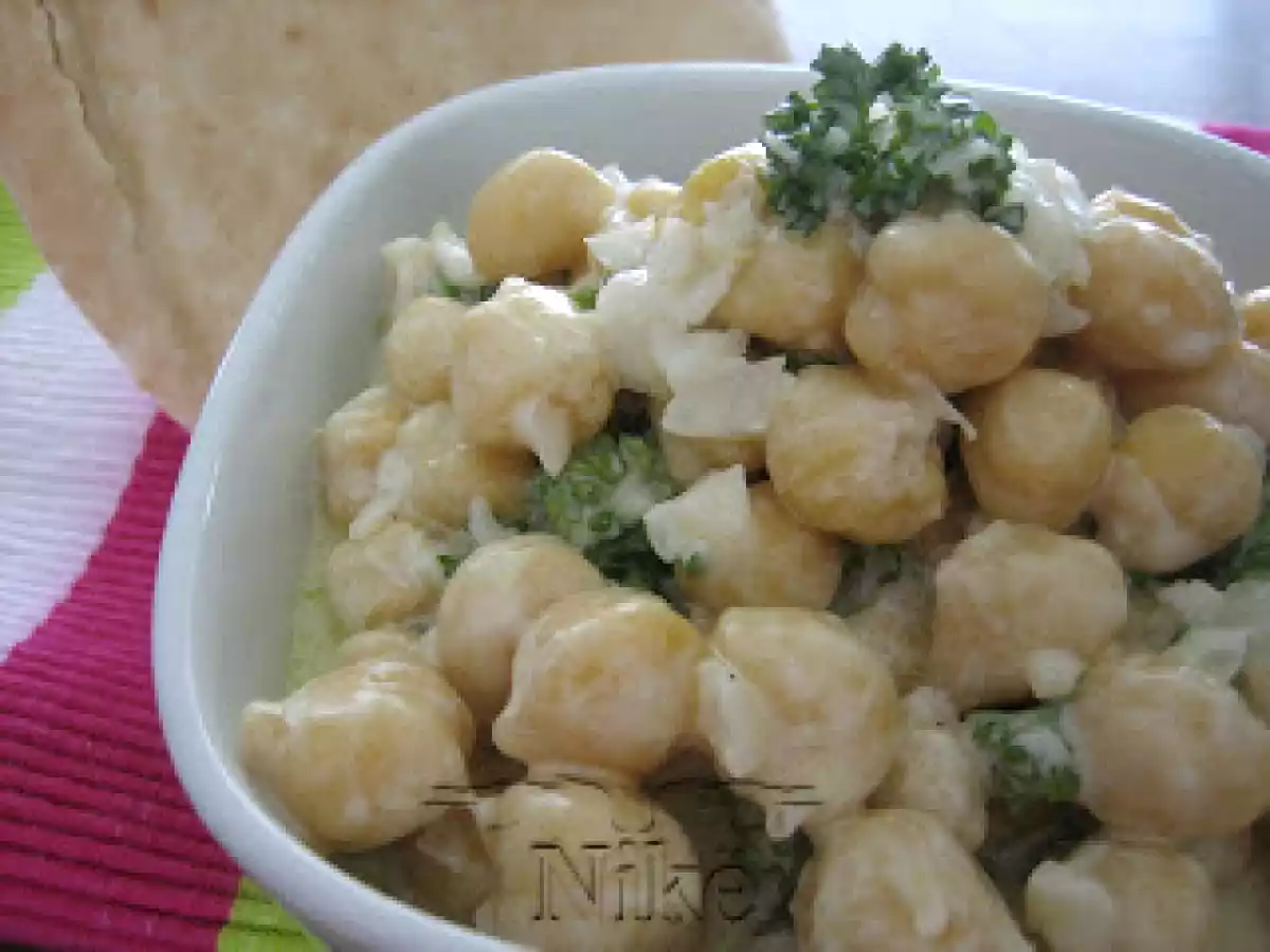 LEGUMBRES DE VERANO II: ENSALADA LIBANESA DE GARBANZOS