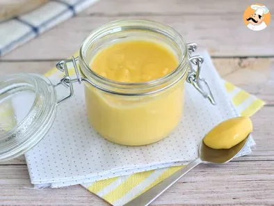 Lemon curd, crema de limón